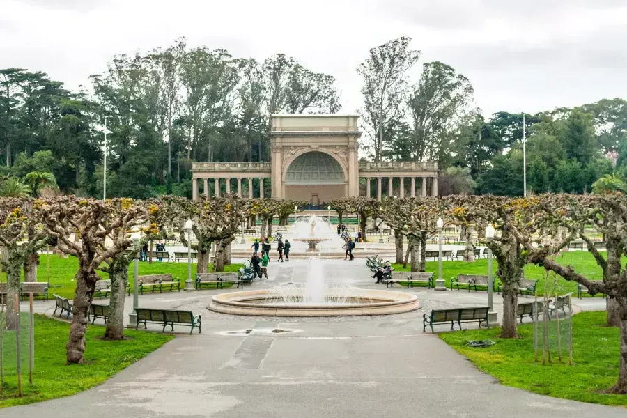 Salle de musique dans le Golden Gate Park